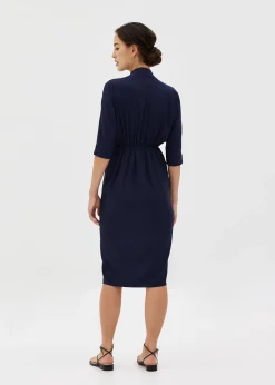 Riyana Ruched Kimono Dress