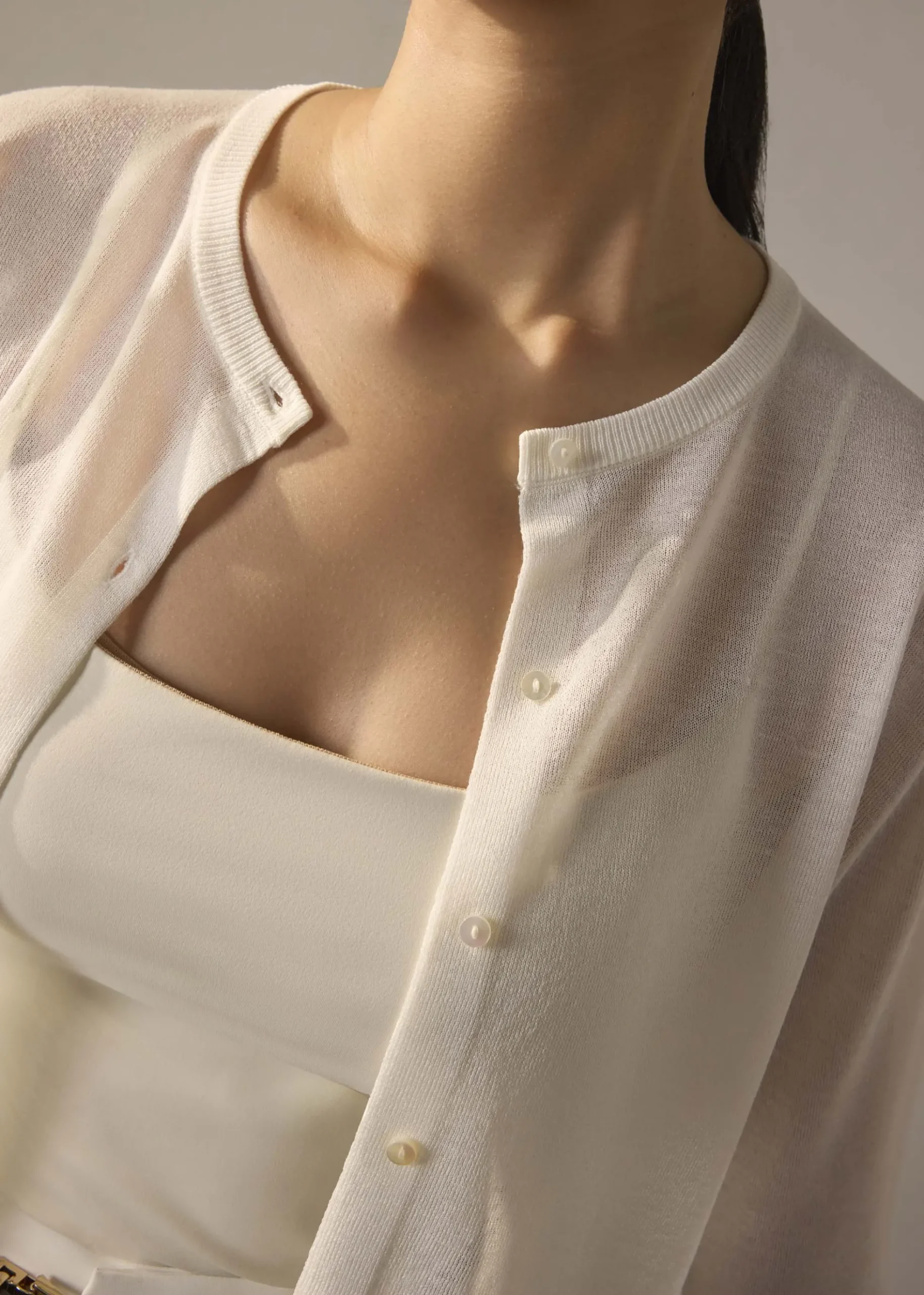 Rocio Sheer Knit Cardigan