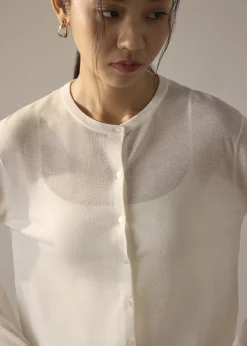 Rocio Sheer Knit Cardigan