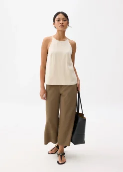 Round Neck Shell Camisole Top