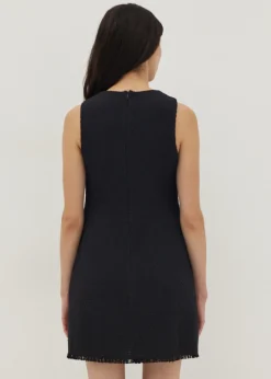 Sallie Tweed Shift Mini Dress