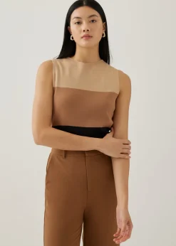 Serafina Funnel Neck Knit Top