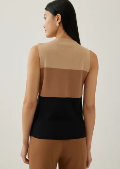 Serafina Funnel Neck Knit Top