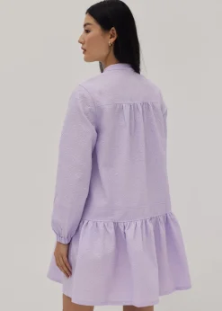 Shaira Ruched Peplum Dress