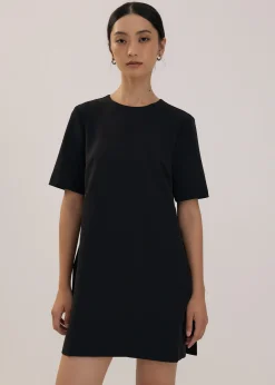 Side Slit A-line Mini Dress
