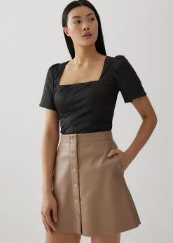 Silvi Square Neck Bustier Top