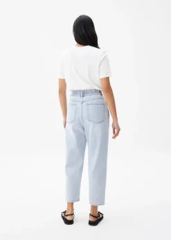 Sloane Elastic Paperbag Jeans