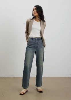 Suki Denim Slim Illusion Straight Leg Jeans