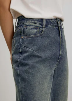 Suki Denim Slim Illusion Straight Leg Jeans
