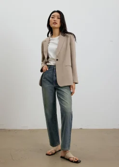 Suki Denim Slim Illusion Straight Leg Jeans