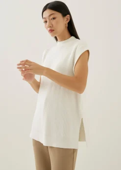 Taniya High Neck Knit Top