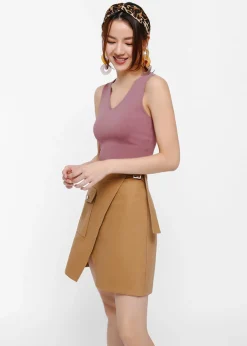 Thorali Knit Crop Tank Top