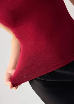 Tola Knit Cross Back Tank Top