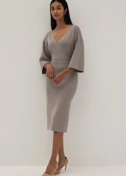 Tori Column Midi Knit Dress