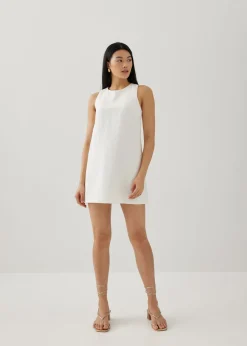 Trista Linen Shift Dress