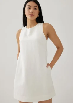 Trista Linen Shift Dress