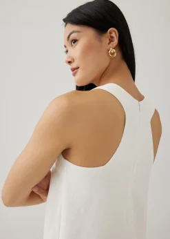 Trista Linen Shift Dress