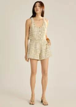 Tweed A-Line Shorts