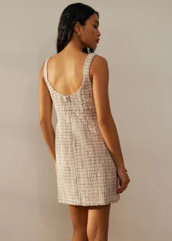 Tweed Sweetheart A-line Mini Dress