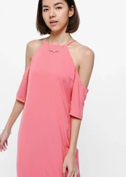 Uyzana Off Shoulder Midi Dress