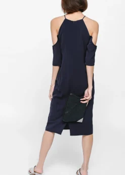 Uyzana Off Shoulder Midi Dress