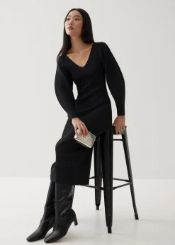 Veera Knit Column Midaxi Dress