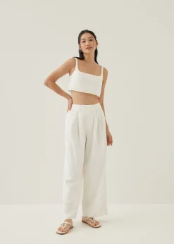 Veera Padded Cropped Tank Top