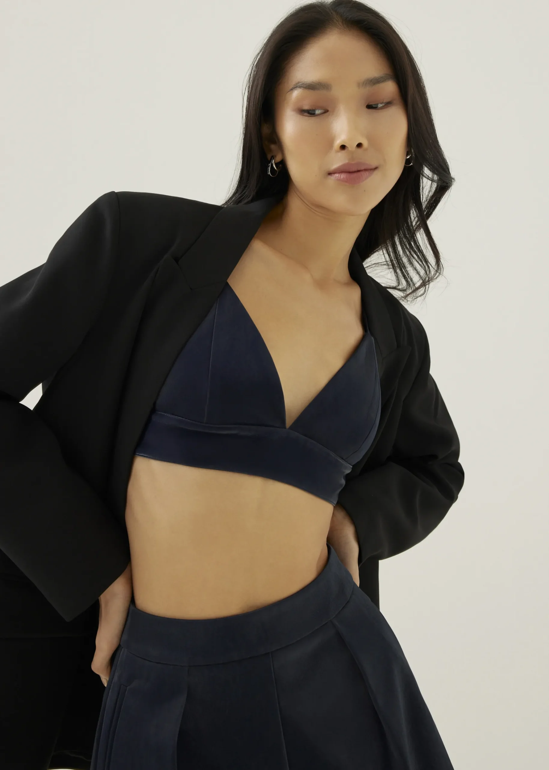 Violy Padded Pleather Bralette