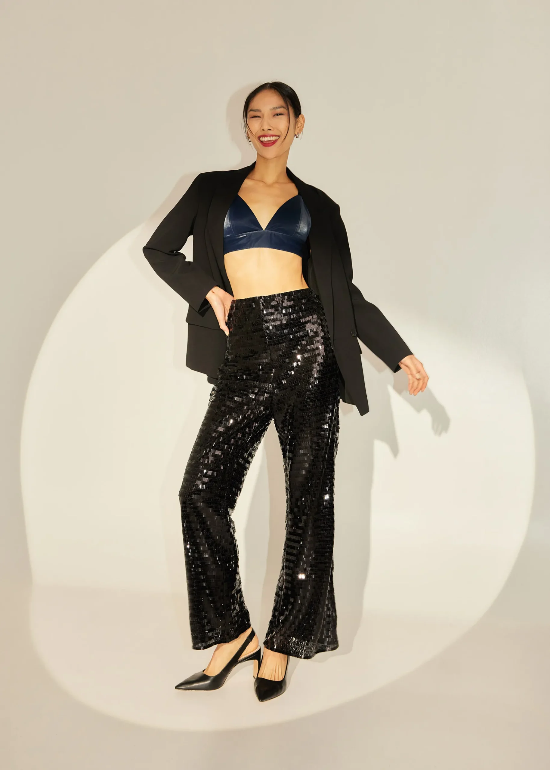 Violy Padded Pleather Bralette
