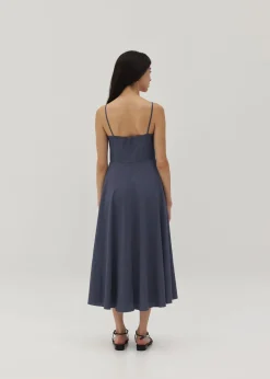 Viviana Fit & Flare Midaxi Dress