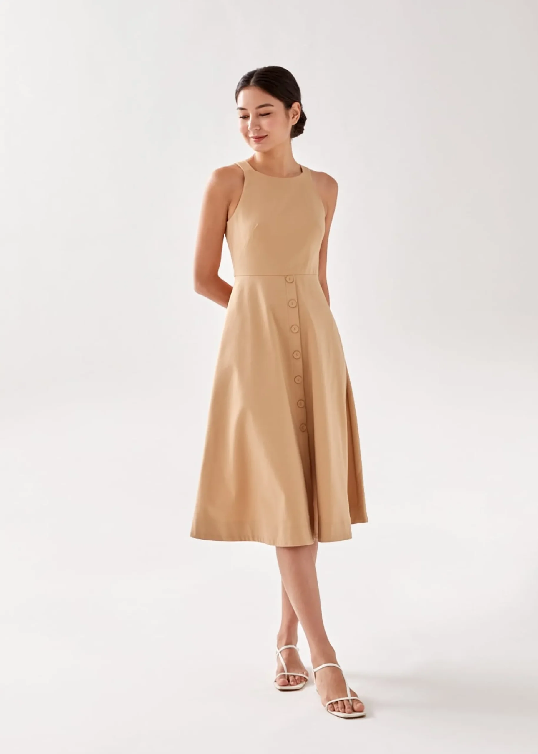 Waleria A-line Midi Dress
