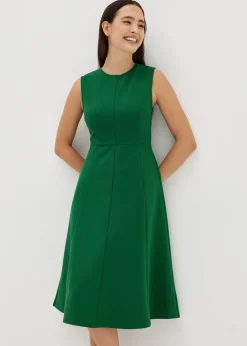 Winona Panelled Fit & Flare Dress