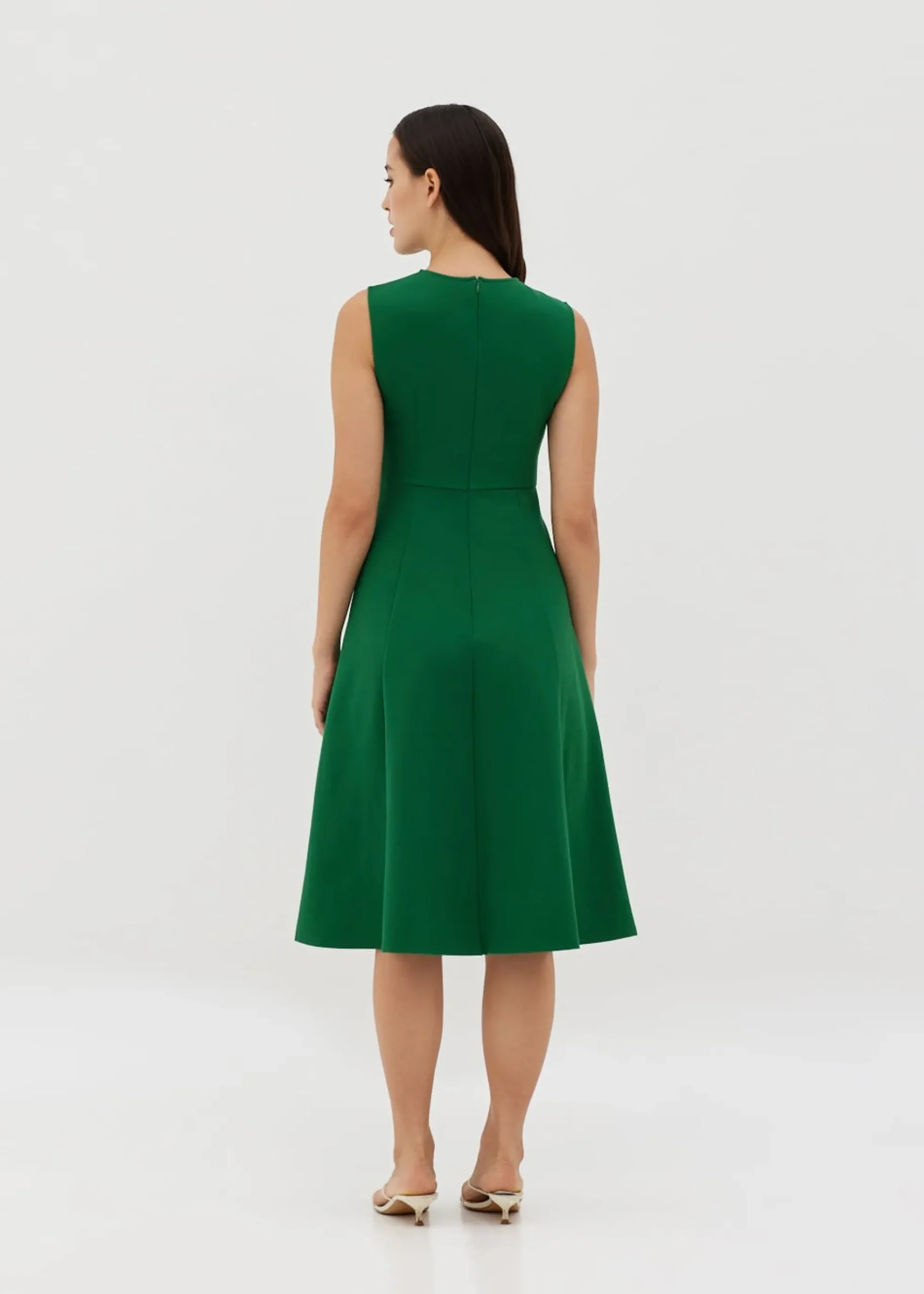 Winona Panelled Fit & Flare Dress