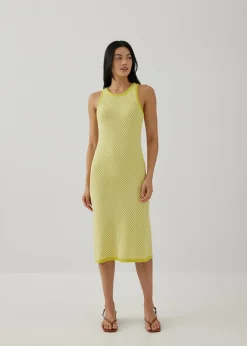 Xanthia Knit Column Dress