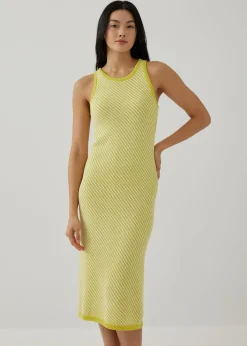 Xanthia Knit Column Dress