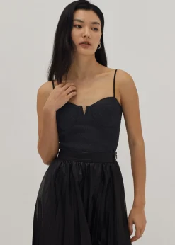 Xibrey Padded Bustier Top