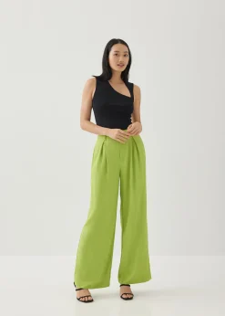 Zebbie Asymmetric Knit Tank Top