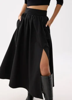 Zoe Flare Maxi Skirt