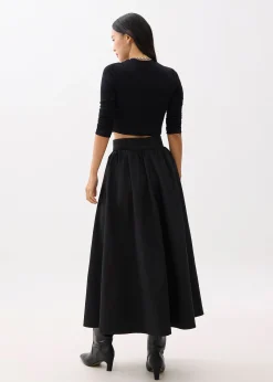 Zoe Flare Maxi Skirt