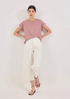 Zosia Jersey Relaxed Top